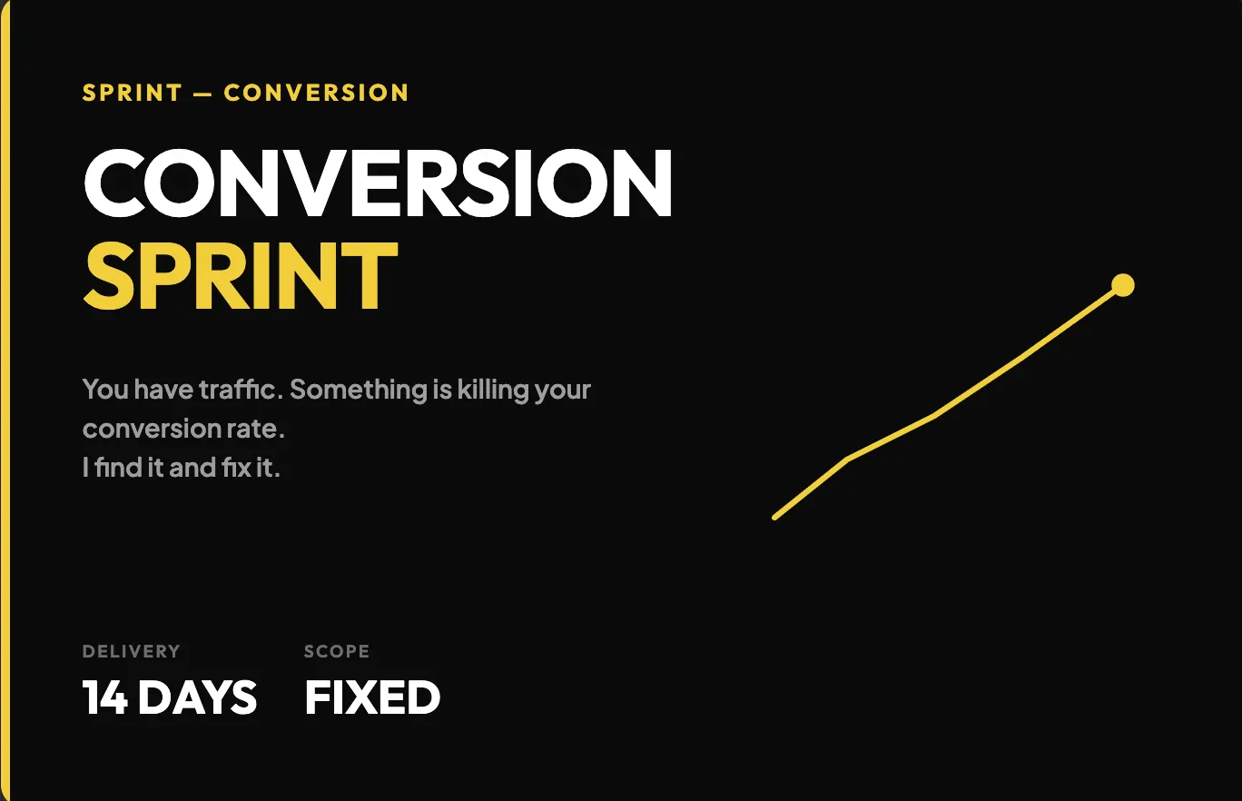 Conversion Sprint