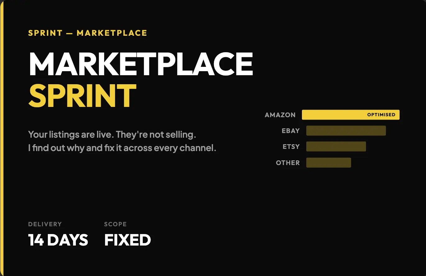 Marketplace Sprint