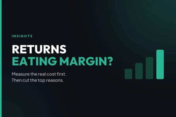 Why returns eat into Shopify margin and how to cut the top return reasons.