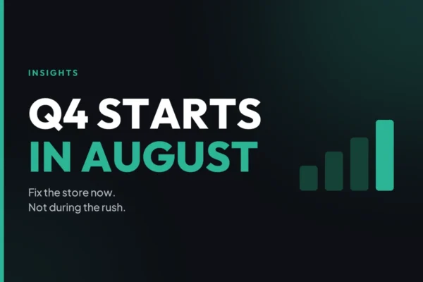 Q4 e-commerce prep checklist: what to fix in August before the holiday rush.