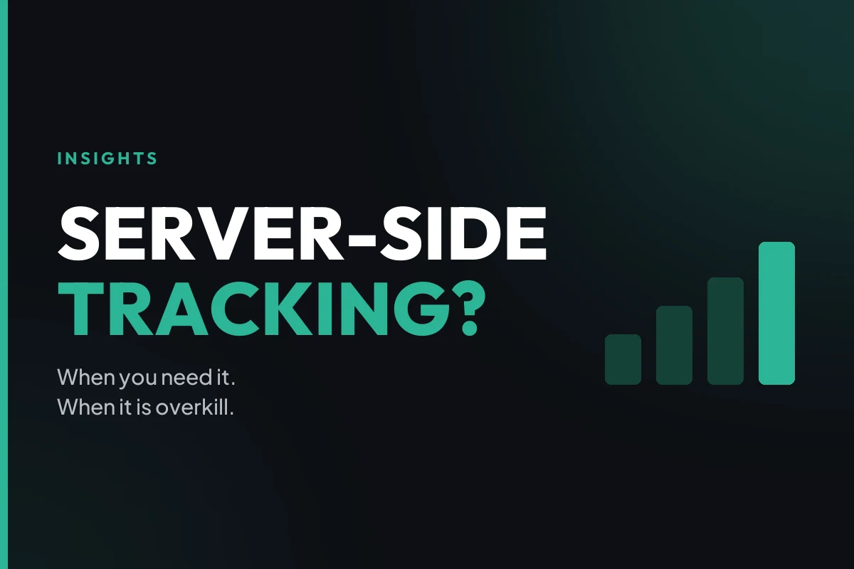 When a Shopify store needs server-side tracking and when it is overkill.