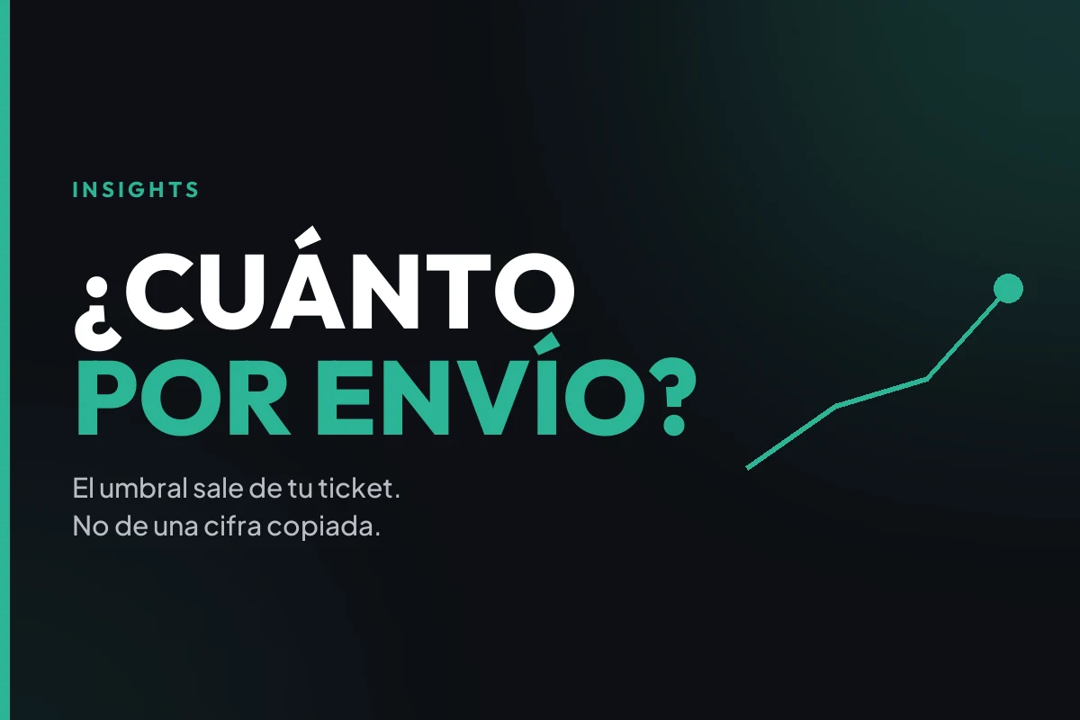 Cuánto cobrar por el envío en tu tienda online y cómo fijar el umbral de envío gratis con tus propios números.