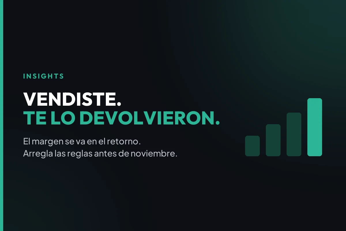 Cómo reducir devoluciones en tu tienda online y configurar tus reglas de devolución antes de noviembre.